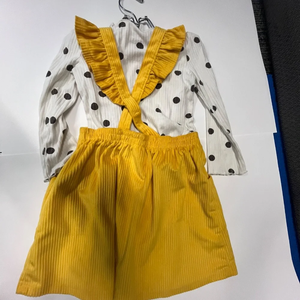 2 piece dress 5 T corduroy with pockets